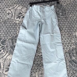 Light Blue Cargo Pants